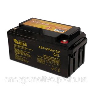 Акумулятор ALTEK ABT 65ah 12V GEL