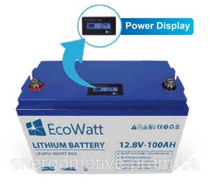 Акумулятор Ecowatt ECO-12-100S 12.8V 100Ah