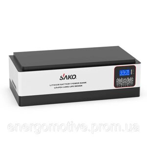 Акумулятор SAKO Li-Smart LiFePo4 51,2V100Ah 5,12кВт