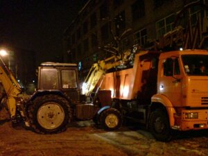 Послуги з прибирання снігу в Києві