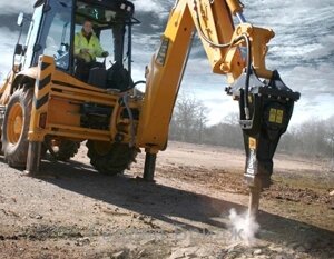 Оренда екскаватора з гідромолотом Jcb, Борекс, Київ