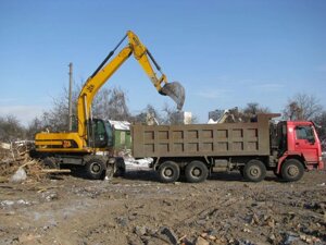 Вивіз грунту з навантаженням Київ Київська область