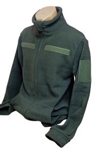 Військовий флісовий реглан хакі, військова флісова куртка хакі