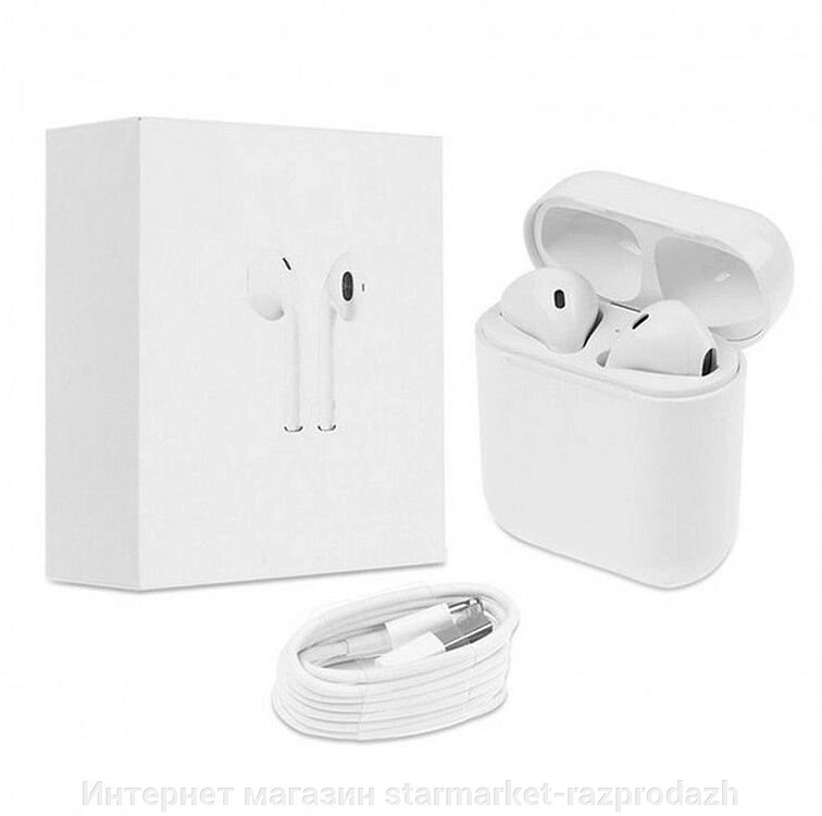 Бездротові навушники із зарядним кейсом Ifans Bluetooth, White від компанії Інтернет магазин starmarket-razprodazh - фото 1
