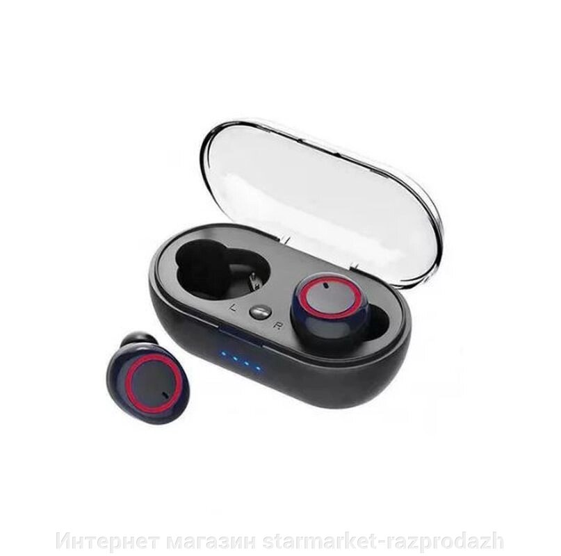 Бездротові Tws навушники Y50 Bluetooth з кейсом від компанії Інтернет магазин starmarket-razprodazh - фото 1