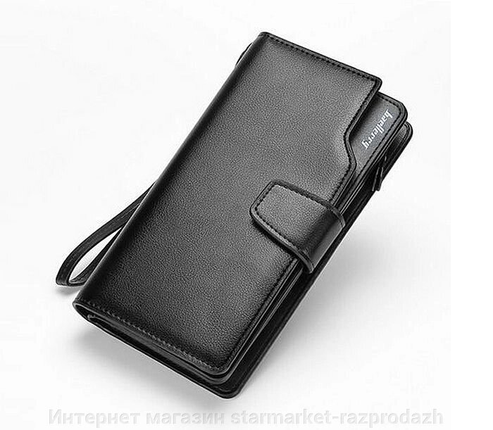 Чоловічий гаманець портмоне Baellerry Business, black від компанії Інтернет магазин starmarket-razprodazh - фото 1