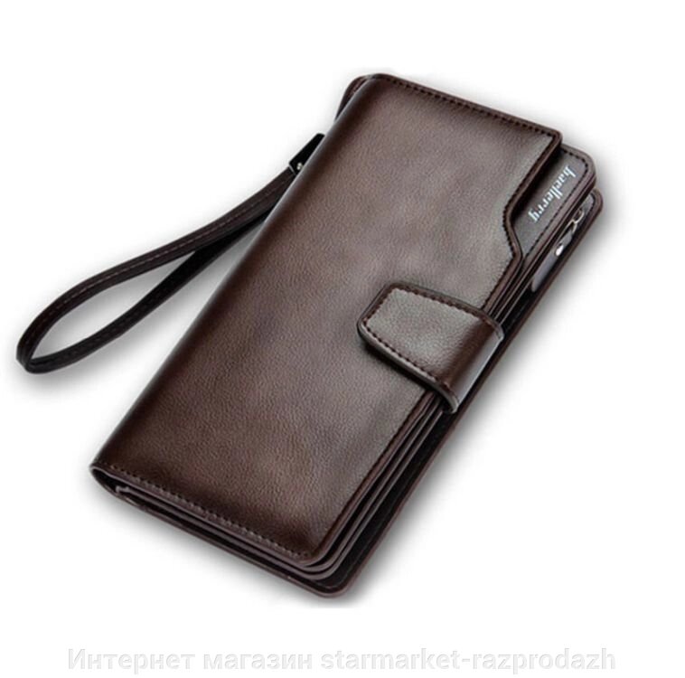 Чоловічий гаманець портмоне Baellerry Business, brown від компанії Інтернет магазин starmarket-razprodazh - фото 1