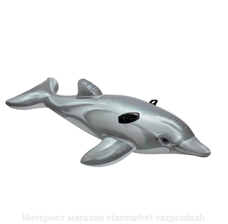 Дитячий надувний плотик Intex 58535 Дельфін від компанії Інтернет магазин starmarket-razprodazh - фото 1