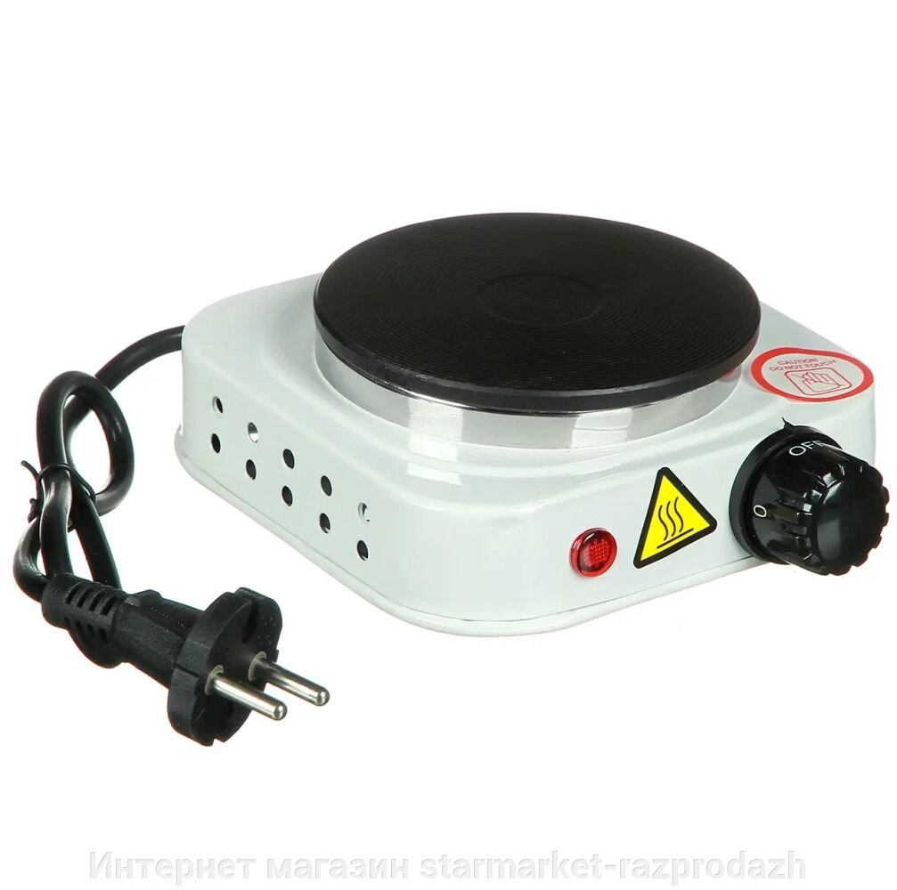 Електрична дискова настільна міні плита Jx-500a, 500 Вт від компанії Інтернет магазин starmarket-razprodazh - фото 1