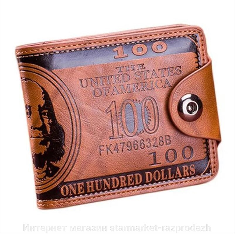 Гаманець united states of america, 100 dollars від компанії Інтернет магазин starmarket-razprodazh - фото 1