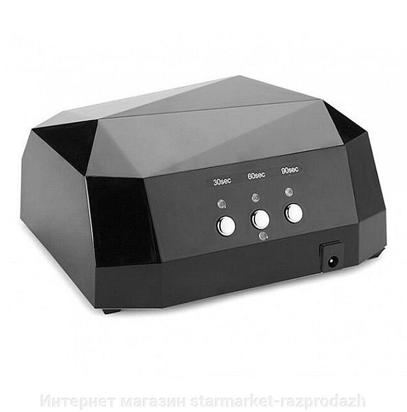 Гібридна сенсорна лампа Diamond Led+Ccfl для манікюру 36Вт, black від компанії Інтернет магазин starmarket-razprodazh - фото 1