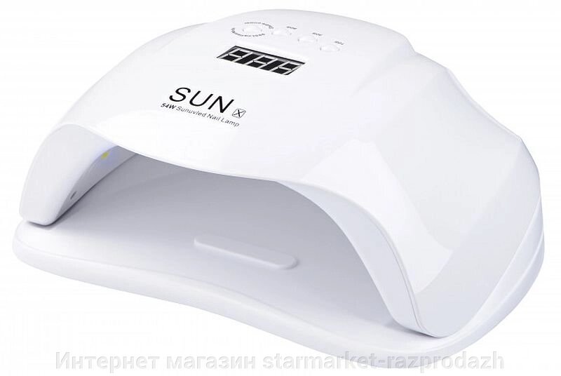 Гібридна сенсорна Uv та Led лампа SunX нового покоління, 54 Вт від компанії Інтернет магазин starmarket-razprodazh - фото 1
