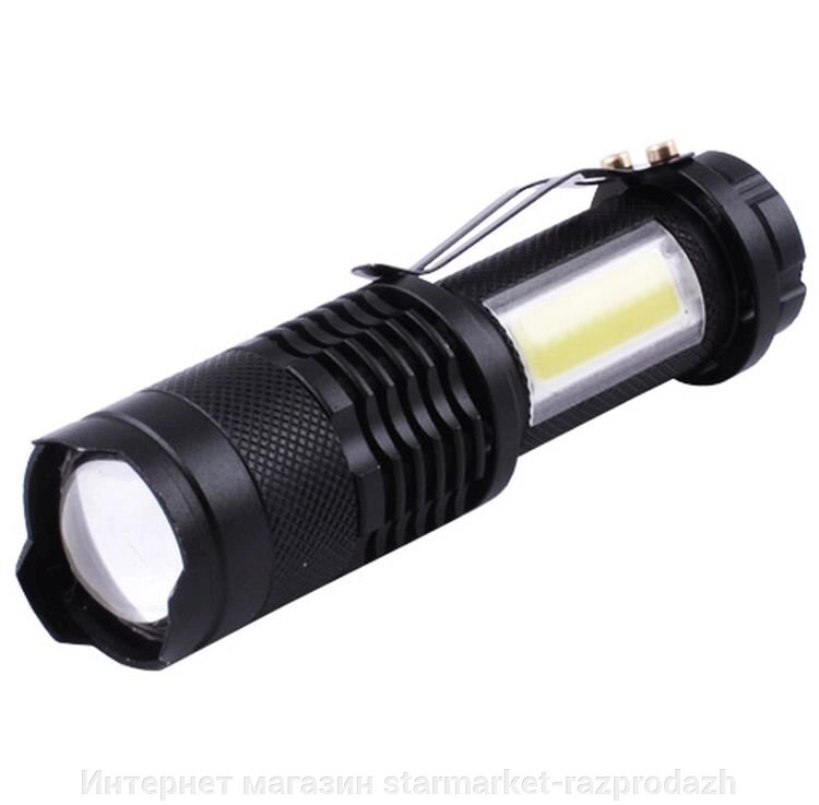 Ліхтар ручний акумуляторний bl-525-xpe-cob від компанії Інтернет магазин starmarket-razprodazh - фото 1