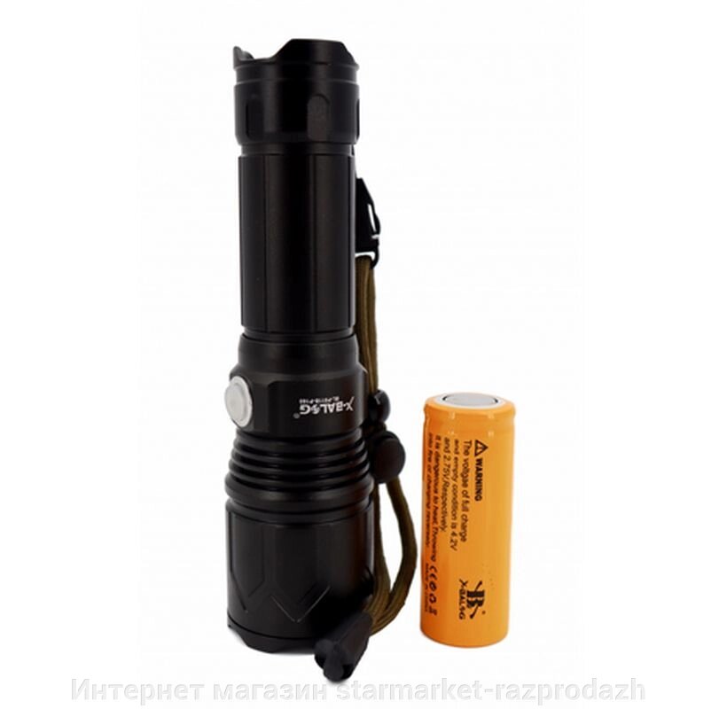 Ліхтар ручний акумуляторний X-Balog Bl-p511b-p160 від компанії Інтернет магазин starmarket-razprodazh - фото 1