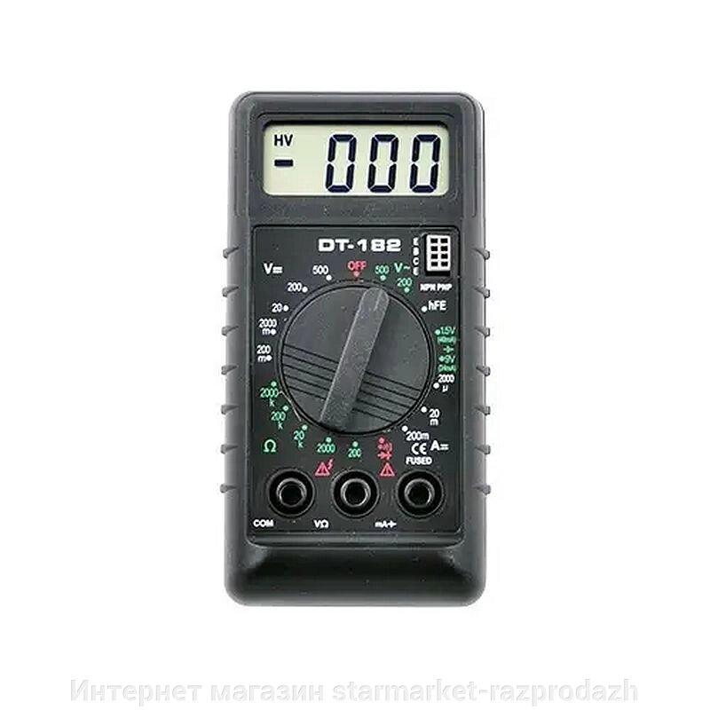Мультиметр тестер DT182 від компанії Інтернет магазин starmarket-razprodazh - фото 1
