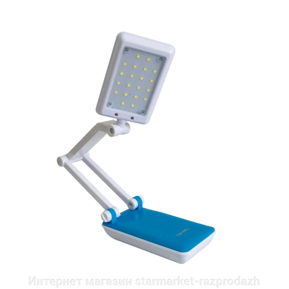Настільна акумуляторна лампа трансформер Topwell 1018l біло-блакитна від компанії Інтернет магазин starmarket-razprodazh - фото 1
