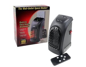 Портативний обігрівач Handy Heater (тепловентилятор Хенді Хітер) з пультом, 400 Вт