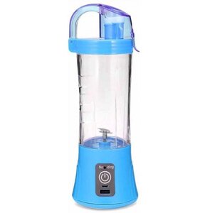 Портативний Usb блендер для смузі та коктейлів Juice Ql-602, blue