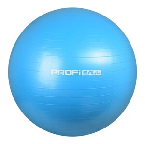 М'яч для фітнесу (фітбол) Profit 75 см, М 0277 blue
