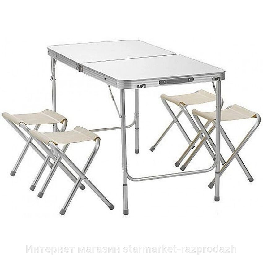 Розкладний стіл для пікніка зі стільцями Folding Table - опт