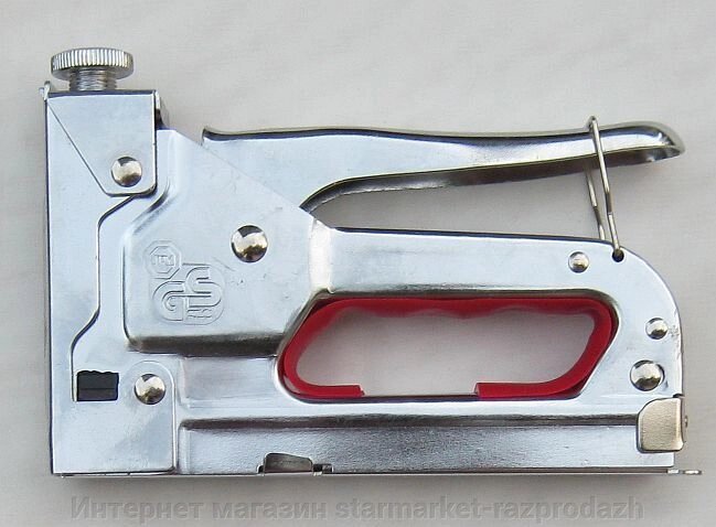 Зшивач (степлер) посилений металевий Matrix, Торех, Staple Gun - фото