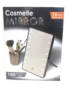 Дзеркало для макіяжу з підсвічуванням Cosmetie Mirror Hho70, 16 led