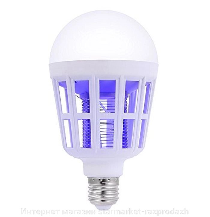 Світлодіодна лампа відлякувач від комарів Mosquito Killer Lamp, 15Вт - наявність