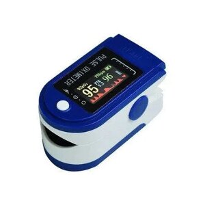 Портативний пульсоксиметр на палець для вимірювання сатурації кисню та частоти пульсу Pulse oximeter