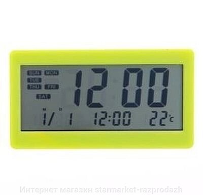 Цифровий термометр Dc-208 з годинником - замовити