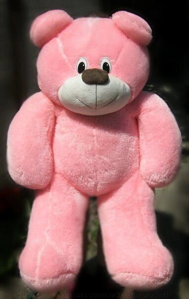 Дитяча м&#039;яка іграшка - Ведмедик (рожевий 140 см) - роздріб