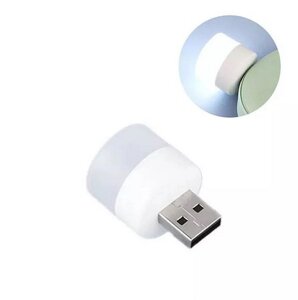 Портативна світлодіодна Usb лампа ліхтарик нічник 1W Led Light (Білий)