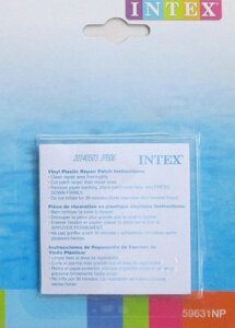 Ремкомплект Intex 59631 Np (для надувних виробів)