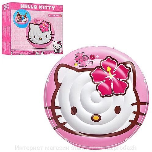 Плотик Hello Kitty Intex 56513, 137 см від компанії Інтернет магазин starmarket-razprodazh - фото 1