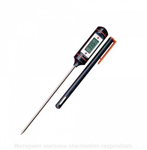 Термометр цифровий зі щупом голкою Wt-1 від компанії Інтернет магазин starmarket-razprodazh - фото 1