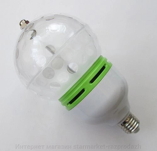 Величезна обертова диско лампа 9W; Е27; 21*11см від компанії Інтернет магазин starmarket-razprodazh - фото 1