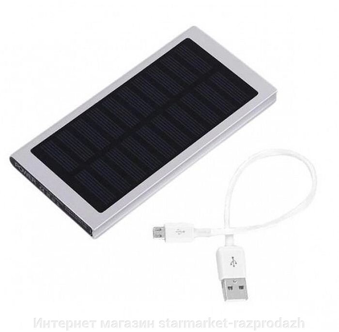 Зовнішній акумулятор Power Bank Solar Slim, 89000 mAh від компанії Інтернет магазин starmarket-razprodazh - фото 1