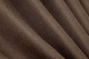 Світлонепроникна тканина блекаут з фактурою "Льон мішковина". Висота 2,8 м. Колір: коричневий. 277ш