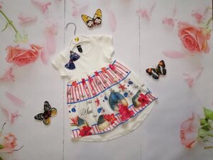 Сукня для Дівчатка Море Колір Білий Зростання 86-128 см