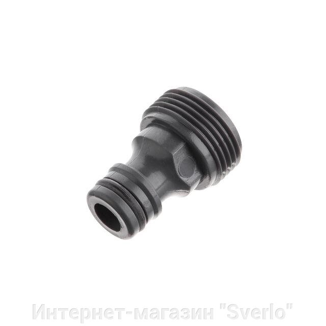 Адаптер із зовнішньою різзю 3/4" для конектора 1/2" INTERTOOL GE-1002 від компанії Интернет-магазин "Sverlo" - фото 1