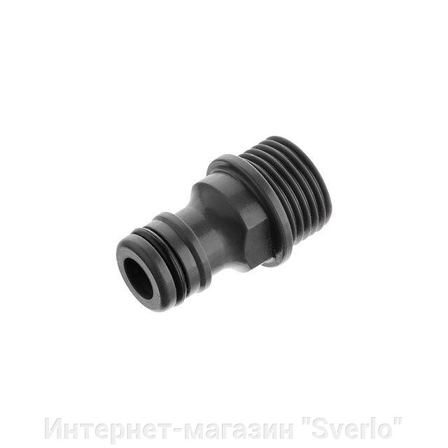 Адаптер на конектор 1/2" із зовнішньою різзю 1/2" INTERTOOL GE-1001 від компанії Интернет-магазин "Sverlo" - фото 1