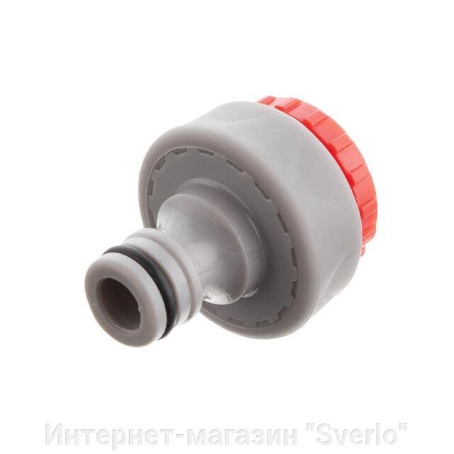 Адаптер універсальний для конектора 1/2" з внутрішньою різзю 1/2" & 3/4" INTERTOOL GE-1110 від компанії Интернет-магазин "Sverlo" - фото 1