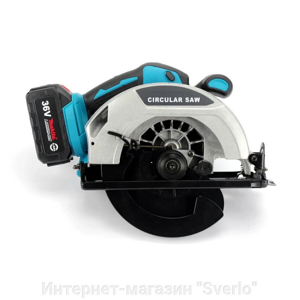 Акумуляторна циркулярна пила Makita DHS680Z (36V, 6 Ah). Циркулярка Макіта від компанії Интернет-магазин "Sverlo" - фото 1