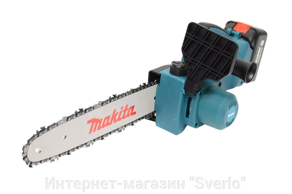 Акумуляторна ланцюгова пилка Makita З6В 6А DUC 122 Z, електропилка з двома акумуляторами від компанії Интернет-магазин "Sverlo" - фото 1