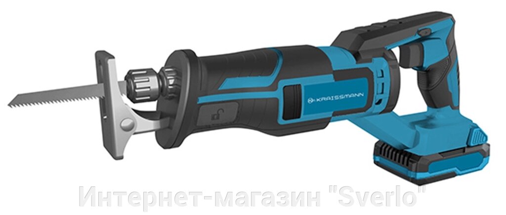 Акумуляторна шабельна пила KRAISSMANN 261 AUS 20UL (Без акумулятора та зарядного пристрою) від компанії Интернет-магазин "Sverlo" - фото 1