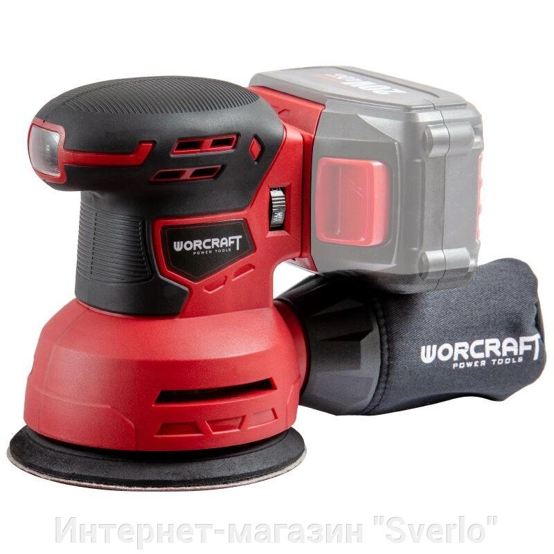 Акумуляторна шліфмашина ексцентрикова Worcraft CRS-S20Li від компанії Интернет-магазин "Sverlo" - фото 1