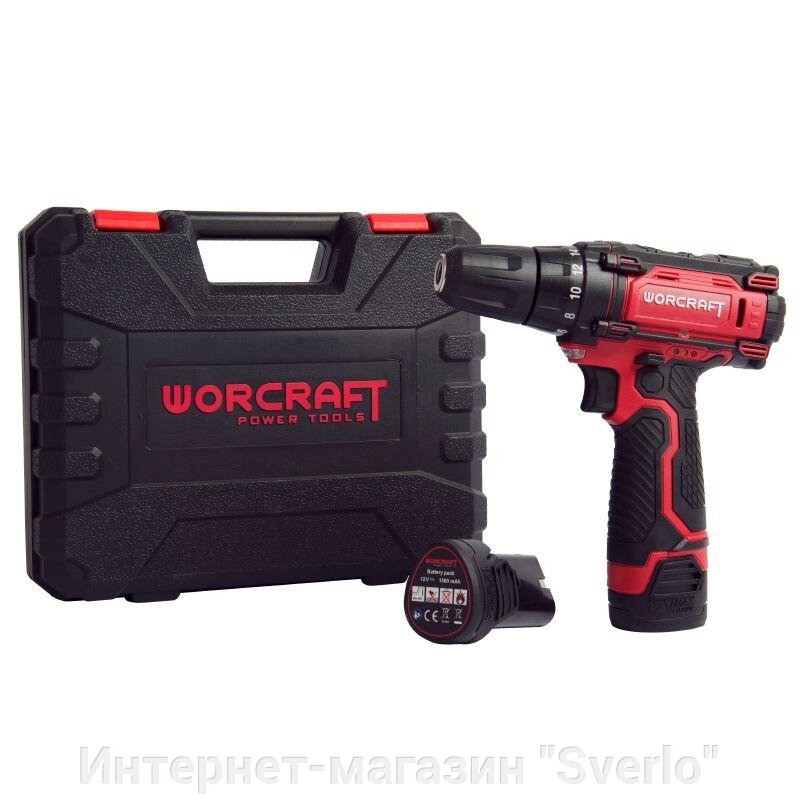 Акумуляторний шуруповерт WORCRAFT WCD-12 Li від компанії Интернет-магазин "Sverlo" - фото 1