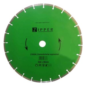 Алмазний диск Zipper ZI-BTS350DSS