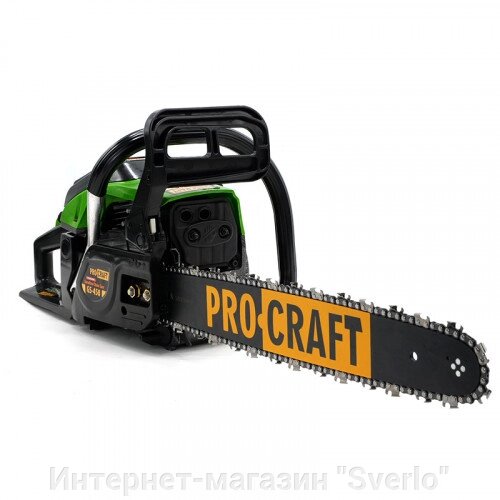 Бензопила ланцюгова PRO CRAFT GS-450 МЕТАЛ (1 шина, 1 ланцюг 45) NEW від компанії Интернет-магазин "Sverlo" - фото 1