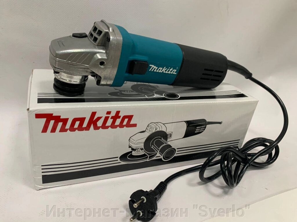 Болгарка Кутова шліфмашина Makita 9558HN Latvia + 3 диски в подарунок від компанії Интернет-магазин "Sverlo" - фото 1