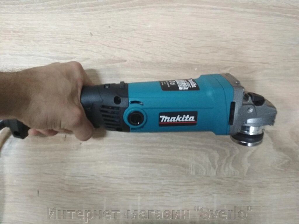 Болгарка Makita GA 6020C (125 коло) з регулятором обертів+3 диска в подарунок від компанії Интернет-магазин "Sverlo" - фото 1